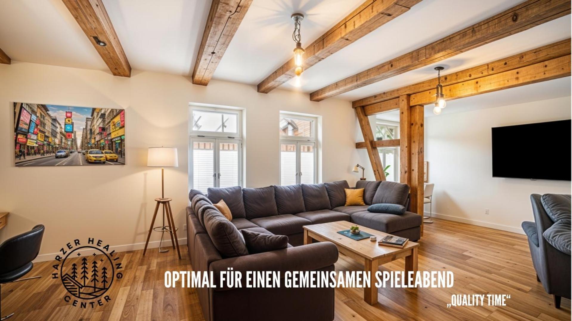 Harzer Healing Center 2024 Gemuetliche Landhauswohnung Mit Fussbodenheizung,Xxl Kochinsel,Xxl Regenduschen,Modern,Hochwertig,Persoenlich,Vollausgestattet Elbingerode  Εξωτερικό φωτογραφία