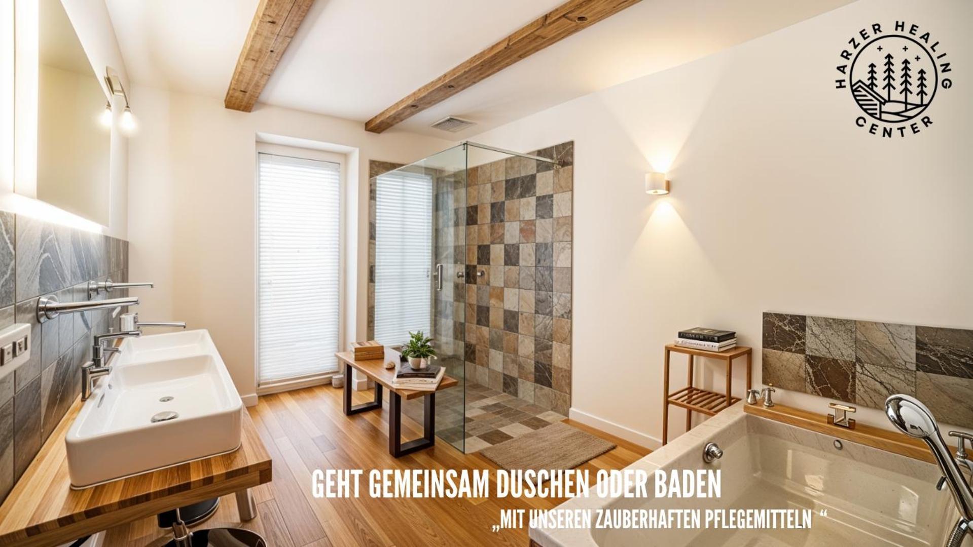 Harzer Healing Center 2024 Gemuetliche Landhauswohnung Mit Fussbodenheizung,Xxl Kochinsel,Xxl Regenduschen,Modern,Hochwertig,Persoenlich,Vollausgestattet Elbingerode  Εξωτερικό φωτογραφία