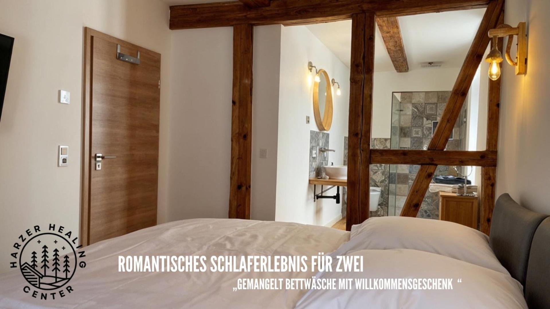 Harzer Healing Center 2024 Gemuetliche Landhauswohnung Mit Fussbodenheizung,Xxl Kochinsel,Xxl Regenduschen,Modern,Hochwertig,Persoenlich,Vollausgestattet Elbingerode  Εξωτερικό φωτογραφία