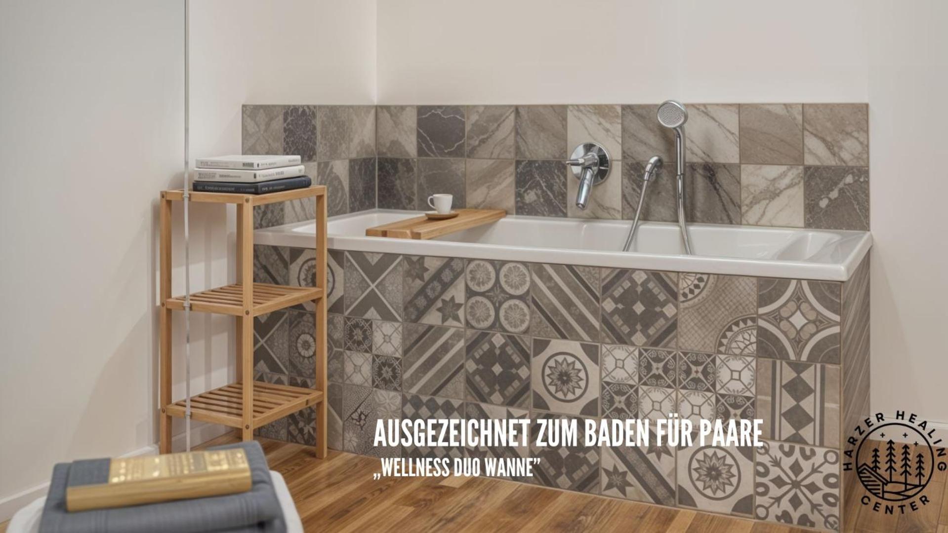 Harzer Healing Center 2024 Gemuetliche Landhauswohnung Mit Fussbodenheizung,Xxl Kochinsel,Xxl Regenduschen,Modern,Hochwertig,Persoenlich,Vollausgestattet Elbingerode  Εξωτερικό φωτογραφία